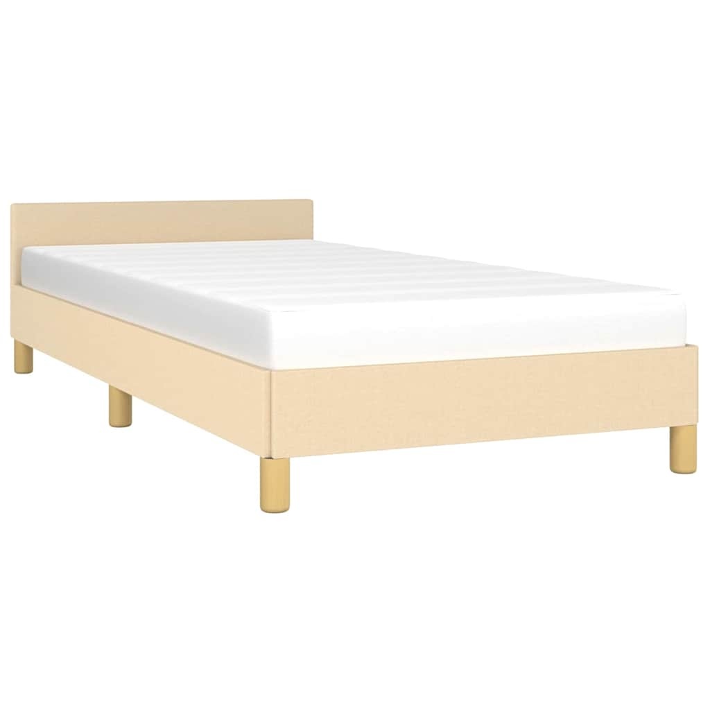 vidaXL Bedframe Crème 90x190cm - 32% Korting!