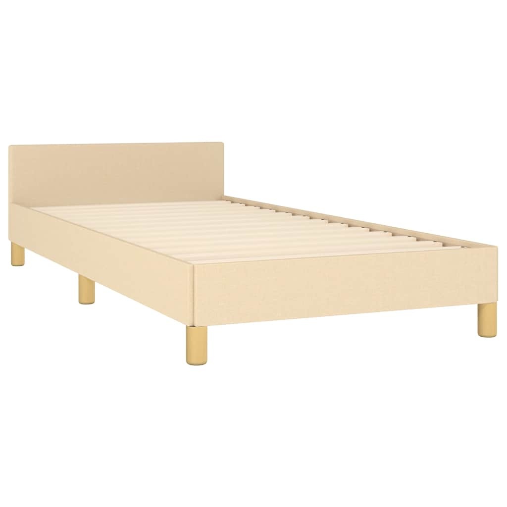 vidaXL Bedframe Crème 90x190cm - 32% Korting!