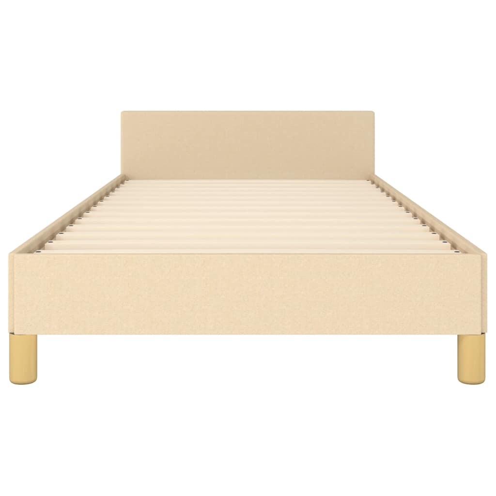 vidaXL Bedframe Crème 90x190cm - 32% Korting!