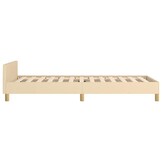 vidaXL Bedframe Crème 90x190cm - 32% Korting!