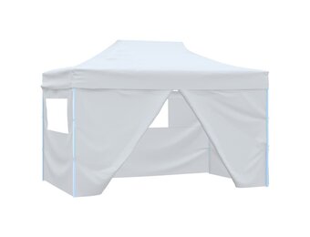 vidaXL Partytent Wit 3x4,5m - 34% Korting