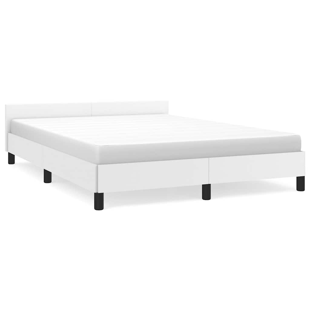 vidaXL Bedframe Wit 140x200 cm - 34% Korting!