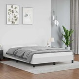 vidaXL Bedframe Wit 140x200 cm - 34% Korting!