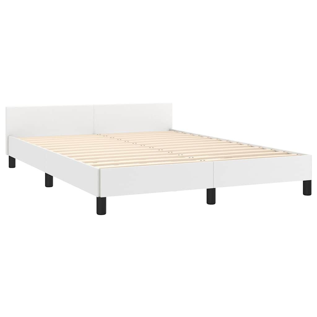 vidaXL Bedframe Wit 140x200 cm - 34% Korting!