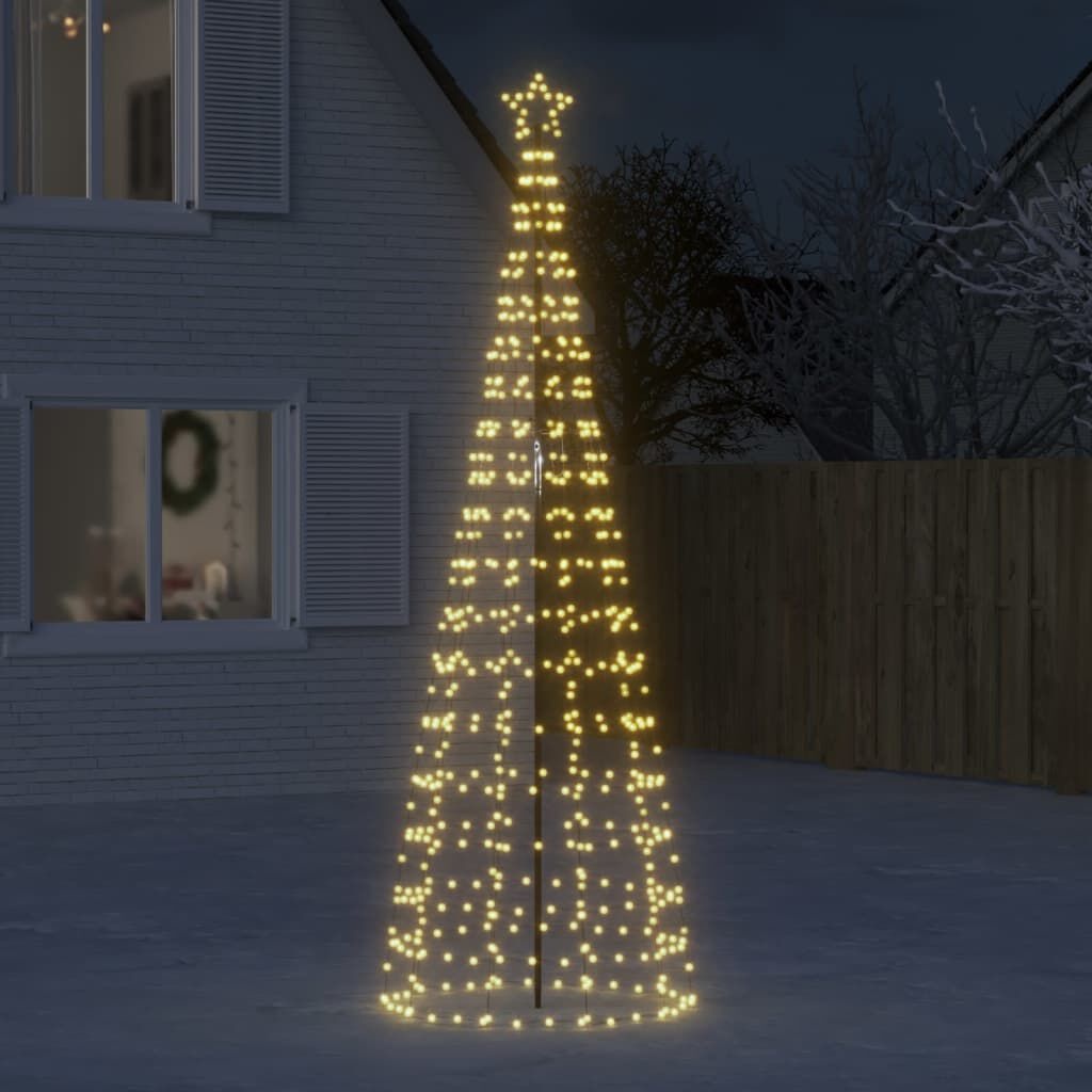 vidaXL LED Kerstboom met Spikes 300cm - 39% Korting