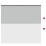 vidaXL Rolgordijn verduisterend 160x175 cm stofbreedte 156,6 cm