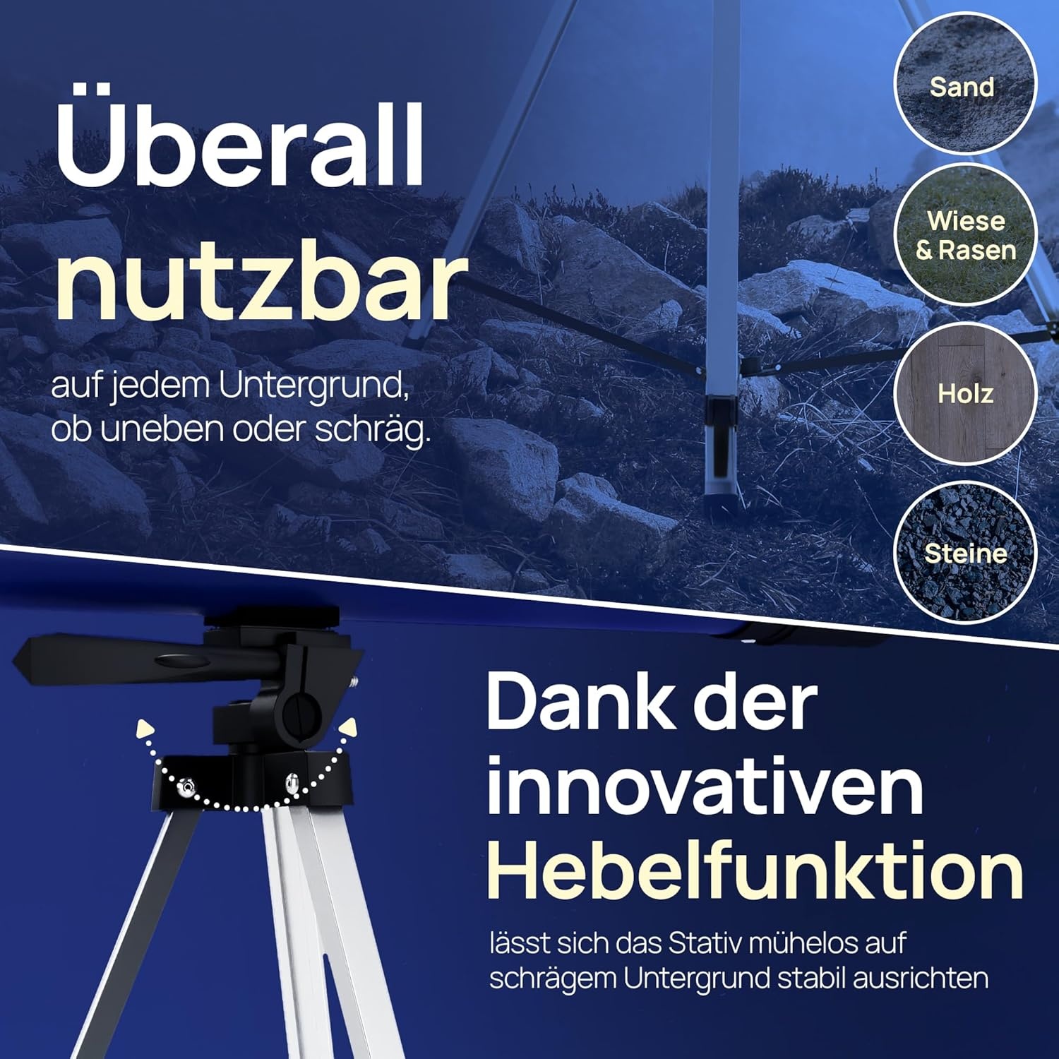 Telescopische lenstelescoop + oculairs - Ideaal voor volwassenen en jonge astronomen - verrekijker, telescopische astronomie, spiegeltelescoop kinderen | sterren, planeten en kosmos