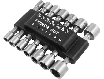 Lanchoo Dopbit Set, 14 Delig, voor Boormachine en Schroevendraaier