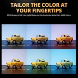 Godox SZ150R RGB COB-videolicht 150 W full-colour LED-licht, CRI 97 en TLCI96, geluidsarme warmteafvoer, 13 Fx-effecten, meerdere afstandsbedieningsmethoden