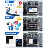 CAMECHO 4+64G Android 13 autoradio voor Renault Dacia Logan Duster Sandero Lodgy Capture Symbool Lada Xray met Carplay Android Auto Bluetooth 5.0, 8 inch Dual Din met GPS WIFI DSP FM/RDS SWC en USB