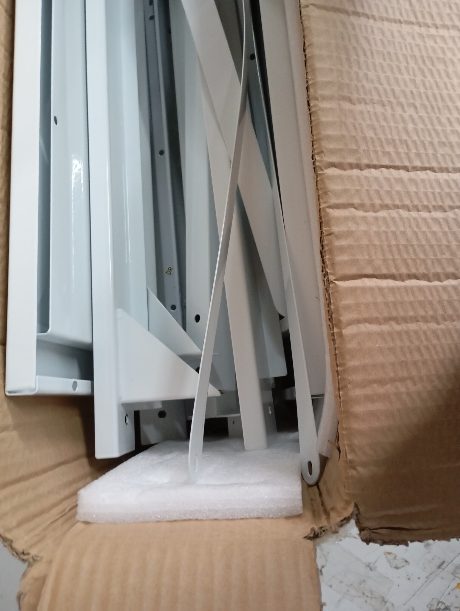 vidaXL Dubbele wasmachine sokkel met uittrekbare planken wit