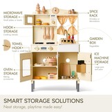 Giant bean Houten Keuken Speelset Jongens Pretend Keuken Speelgoed voor Kinderen