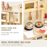 Giant bean Houten Keuken Speelset Jongens Pretend Keuken Speelgoed voor Kinderen