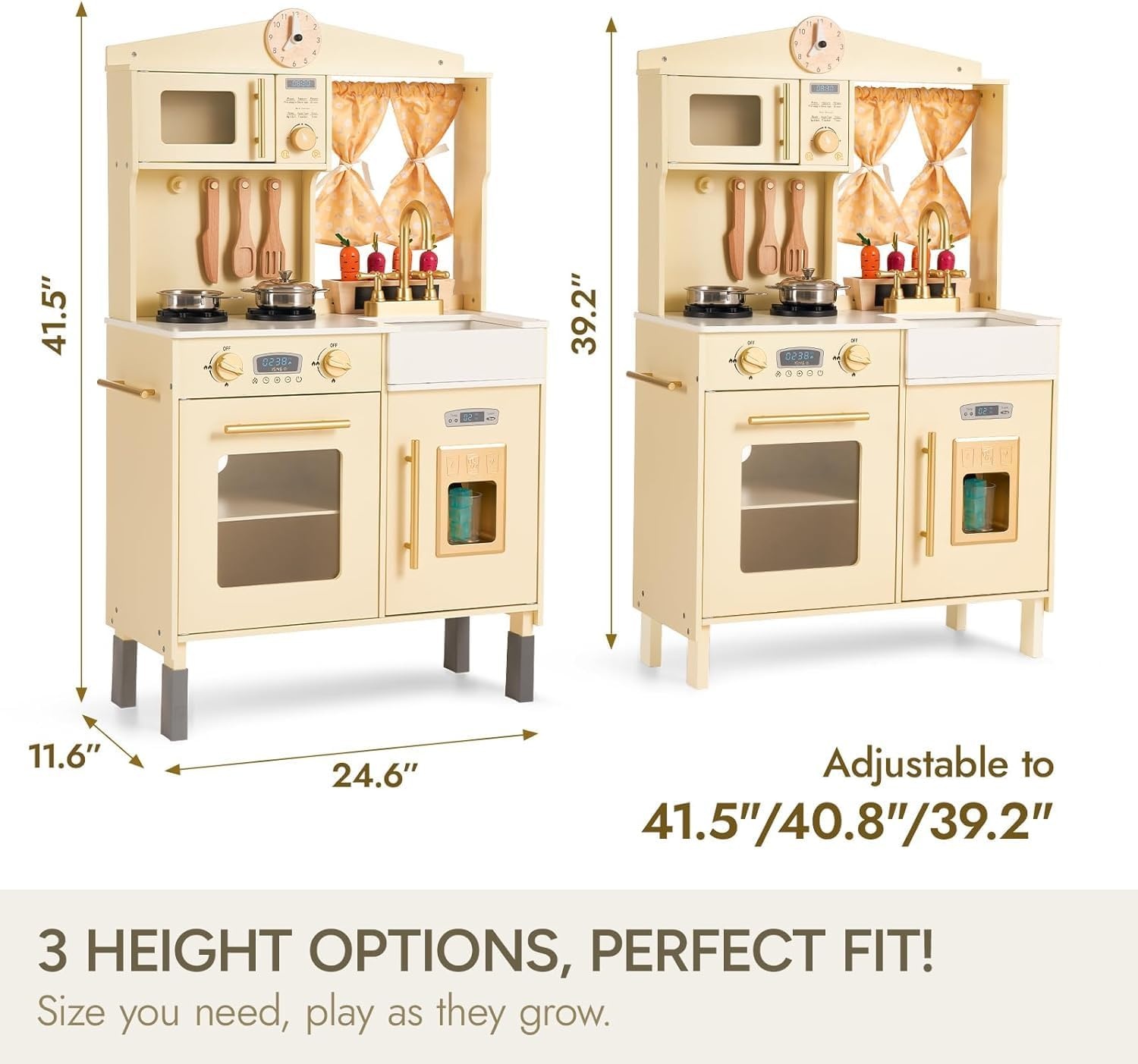 Giant bean Houten Keuken Speelset Jongens Pretend Keuken Speelgoed voor Kinderen