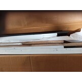 vidaXL Hoge kast 60x33,5x100 cm massief mangohout