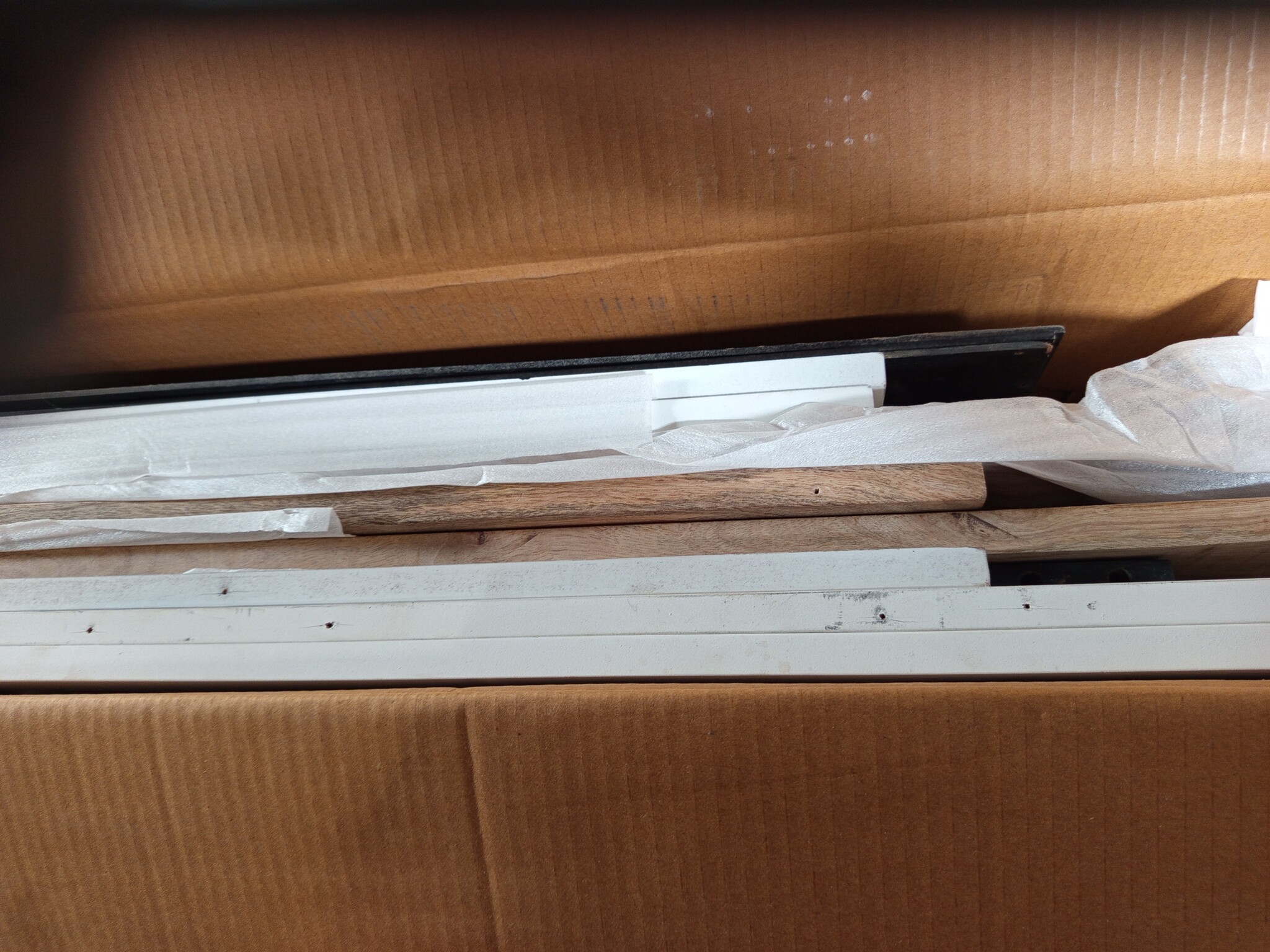 vidaXL Hoge kast 60x33,5x100 cm massief mangohout