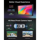 eonon Q53Pro 9 "2.5D IPS Android 10 Auto GPS NAV Sat DSP BT Ingebouwde CarPlay Android Auto Amp Autoradio Ondersteuning WiFi voor SEAT Skoda Golf