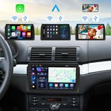 Eonon Autoradio 9 inch voor BMW 3 Serie E46 (1998-2006) met Android 13, Draadloos CarPlay & Android Auto