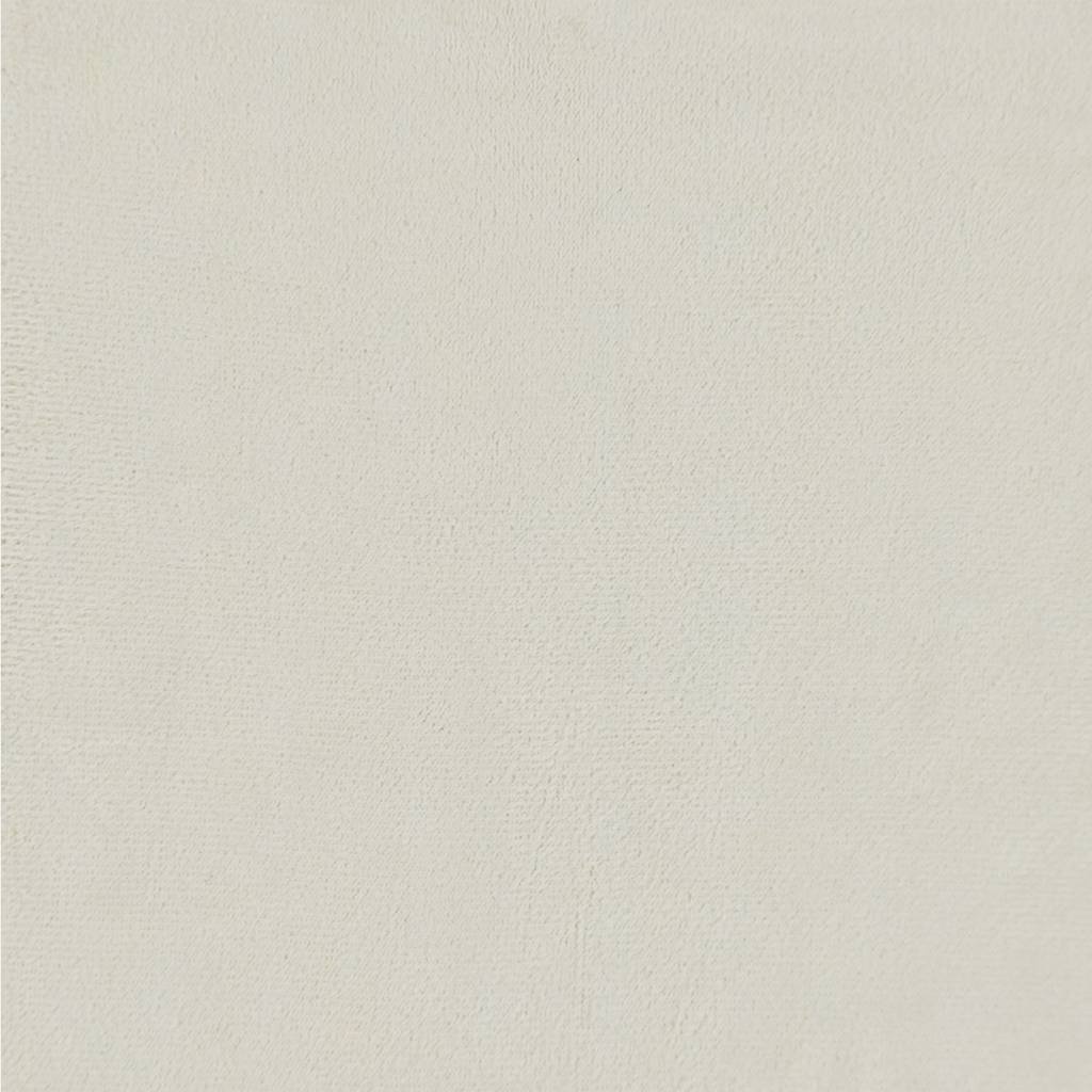 vidaXL Wandpanelen 12 st 1,62 m² 90x15 cm fluweel crèmekleurig