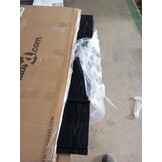 vidaXL Bureau Zwart Eiken - 52% Korting - 100x50cm