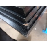 vidaXL Bureau Zwart Eiken - 52% Korting - 100x50cm