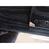 vidaXL Bureau Zwart Eiken - 52% Korting - 100x50cm