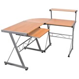 Hoekbureau 132x112x99 cm Bruin - 33% Korting!