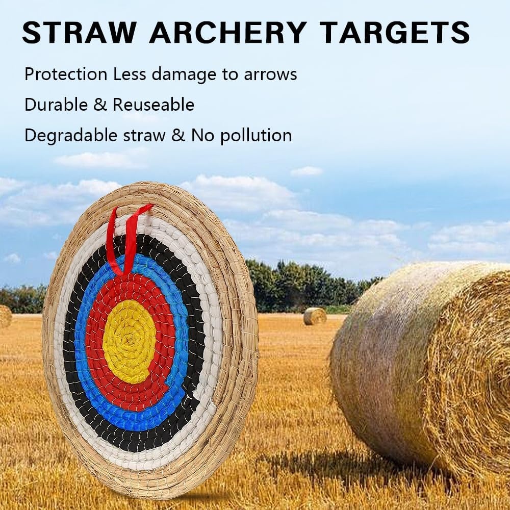 Deweey Strooien Bogenschijf 50x50cm - 44% Korting!