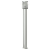 VidaXL Buiten vloerlamp RVS Zilver 110cm - 49% Korting