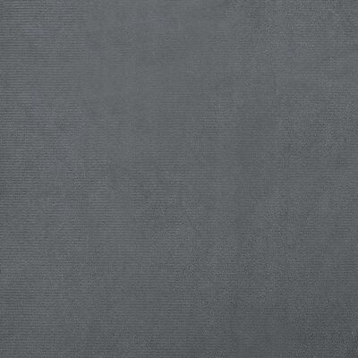 vidaXL Hondenmand Fluweel Donkergrijs 100cm - 33% Korting!