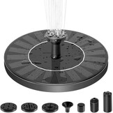 Fontein op Zonne-energie met 6 Sproeiers - 9% Korting!