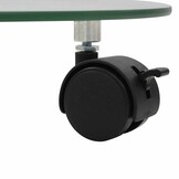 vidaXL Plantenrollers met Korting: 2x 28cm Gehard Glas