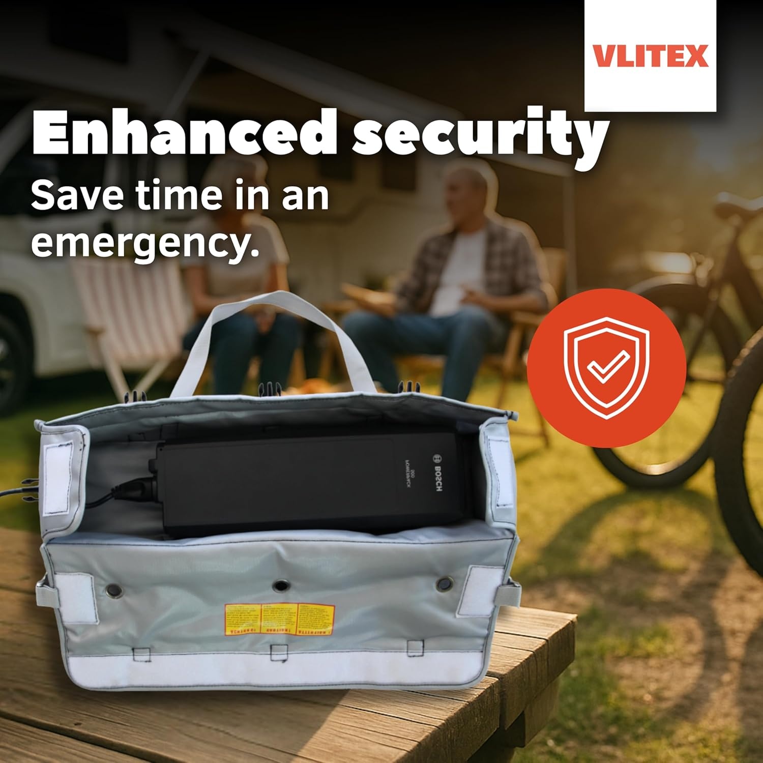 VLITEX E-bike Batterijtas - 28% Korting!