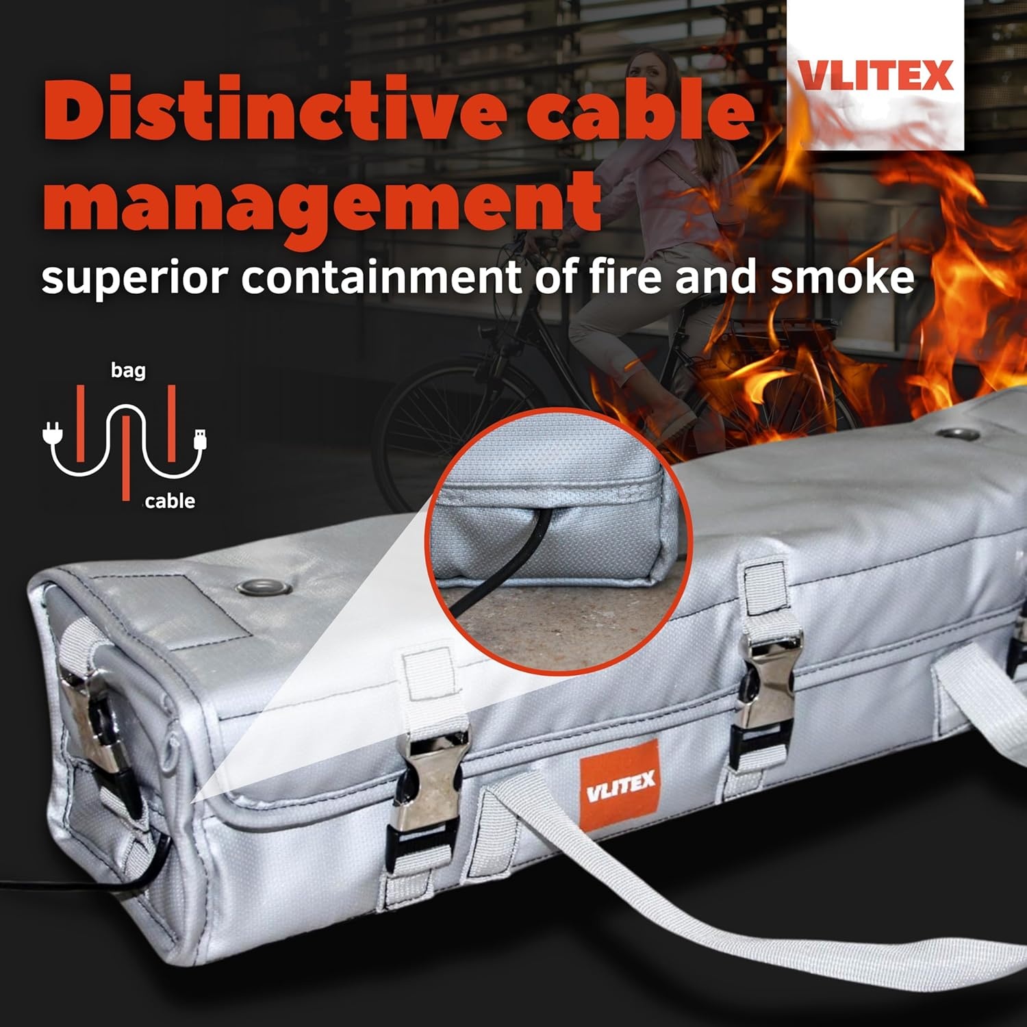 VLITEX E-bike Batterijtas - 28% Korting!