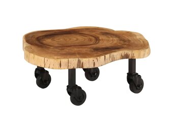 VidaXL Salontafel Acaciahout 60x55x25 cm - 33% Korting!