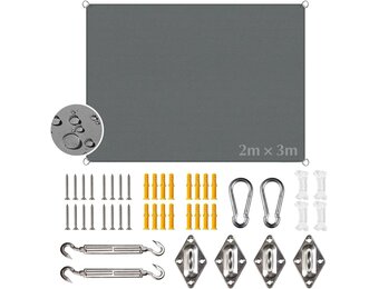 Waterdicht Zonnezeil 2x3m - 22% Korting