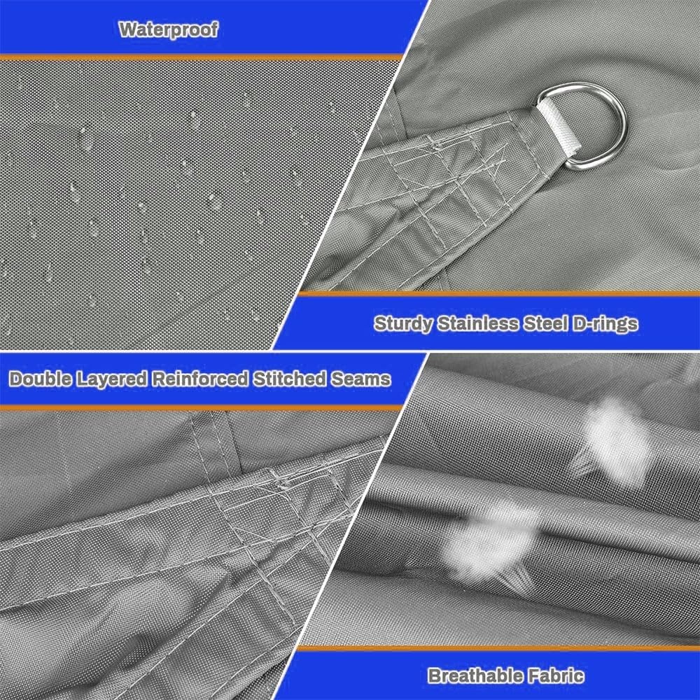 Waterdicht Zonnezeil 2x3m - 22% Korting