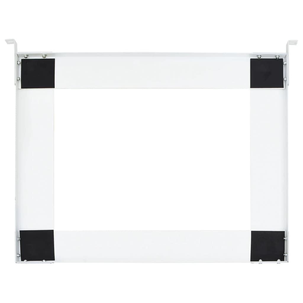 vidaXL Wasmachine Sokkel met 2 Uittrekbare Planken - Wit (34% Korting)