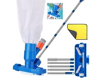 Zwembadstofzuiger met Telescopische Stang (21% Korting)