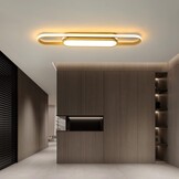 Oninio Plafondlamp Goud 70cm Dimbare LED met Afstandsbediening (28% Korting)