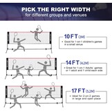 BAGAIL Sportnet: Badminton, Volleybal & Pickleball - 27% Korting