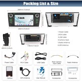 CAMECHO Android 13 Autoradio BMW 3 Serie - 29% Korting!