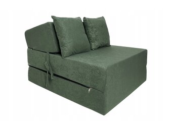 Opvouwbaar Matras/Logeermatras Groen - 200x70x15 cm - 33% Korting