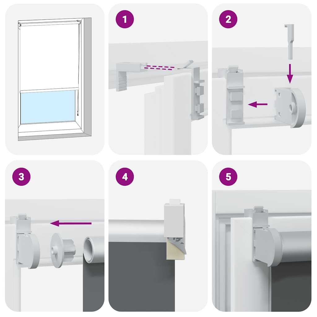 vidaXL Rolgordijn Beige 145x230cm - 51% Korting!