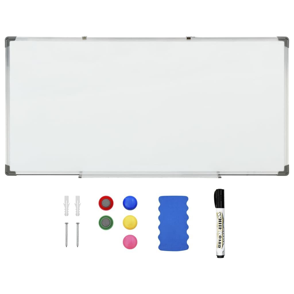 VidaXL Magnetisch Whiteboard 110x60 cm - 33% Korting