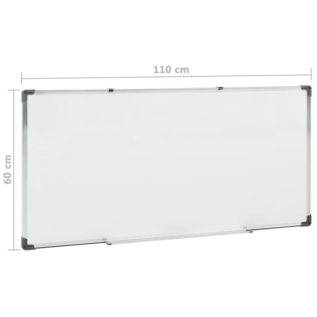 VidaXL Magnetisch Whiteboard 110x60 cm - 33% Korting