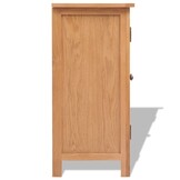 vidaXL Dressoir Massief Eikenhout (70x35x75 cm) - 34% Korting