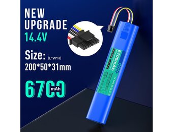 CITYORK 14,4V Reservebatterij (51% korting) voor Neato Botvac Stofzuigers