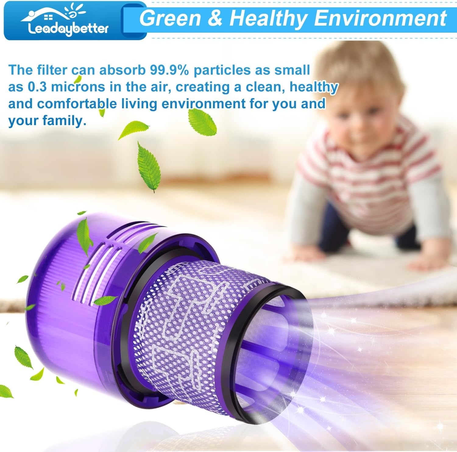 Leadaybetter V11 Filters voor Dyson - 2 stuks - 26% korting