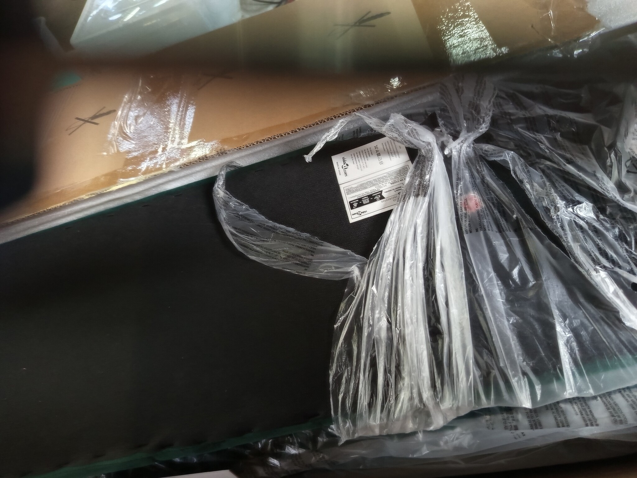 Donkergroen Hoekbedframe (90x200cm) met Hoofdbord - 54% Korting!